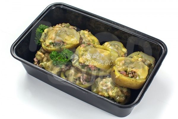 Картофель Реллено де хамон с начинкой из ветчины