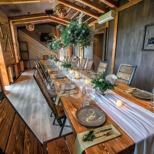 Банкетный зал в усадьбе Рыжий кот