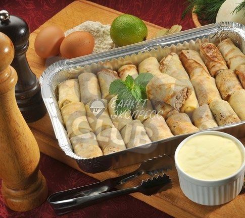 Блины с говяжьим фаршем МитБлинс