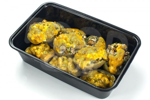 Картофель Реллено де польо с начинкой из курицы