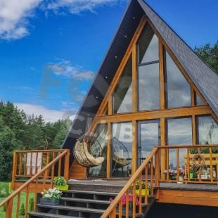 Koko House. Треугольный дом для отдыха