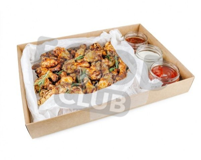 Бокс куриных крылышек BBQ