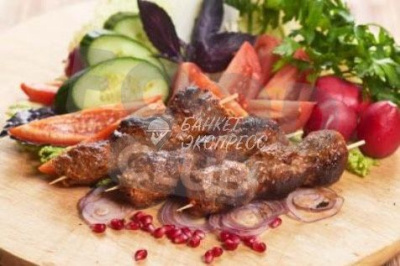 Люля-кебаб из Баранины по-грузински Цвниами