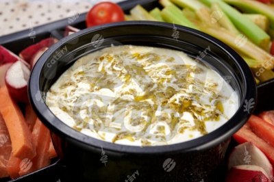 Платтер из свежих овощей