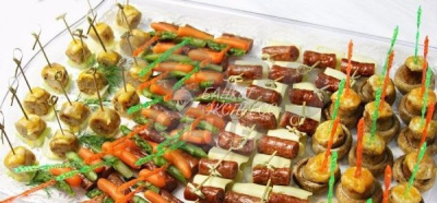 Ассорти канапе Фейерверк вкуса 70 шт.
