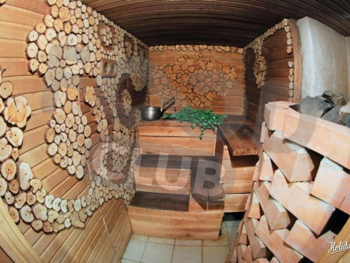 Баня в усадьбе «Ля Блакитных азёр»