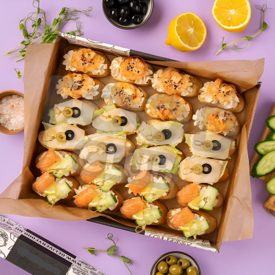 Брускетты Рыбные box