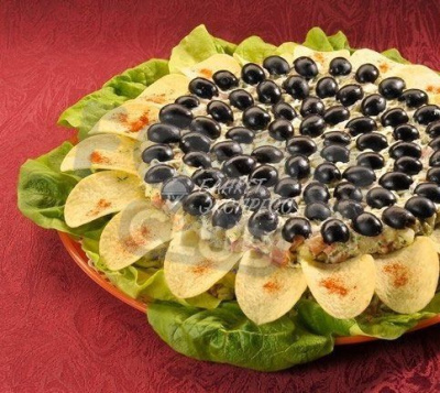 Салат Подсолнух