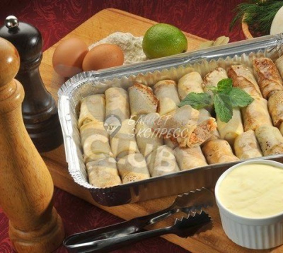 Блины с форелью ФишБлинс