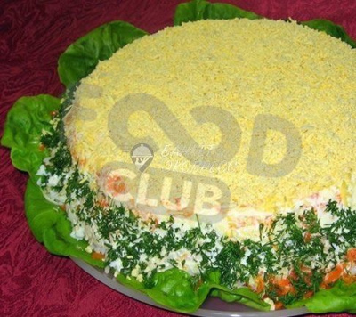 Салат Мимоза