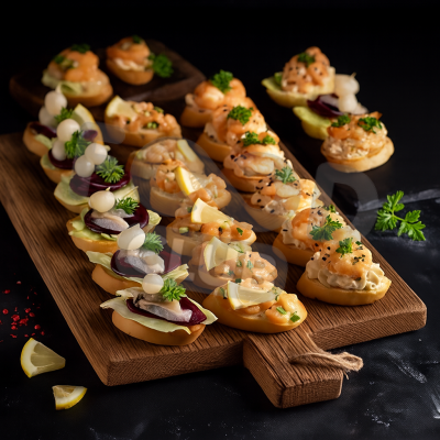 Сет брускетт №5 Тихоокеанский 18 шт.