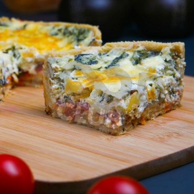 Киш "Вяленный томат"